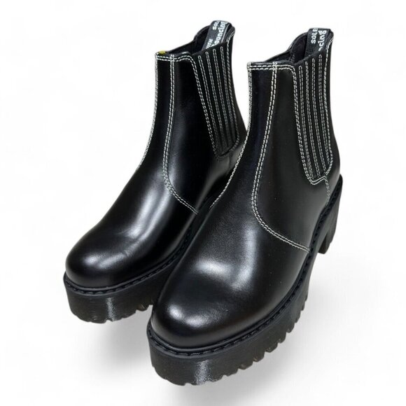 Dr. Martens Rometty CS Womens Atlas Leather Chelsea Platform Boots US Size 9 - Picture 4 of 16